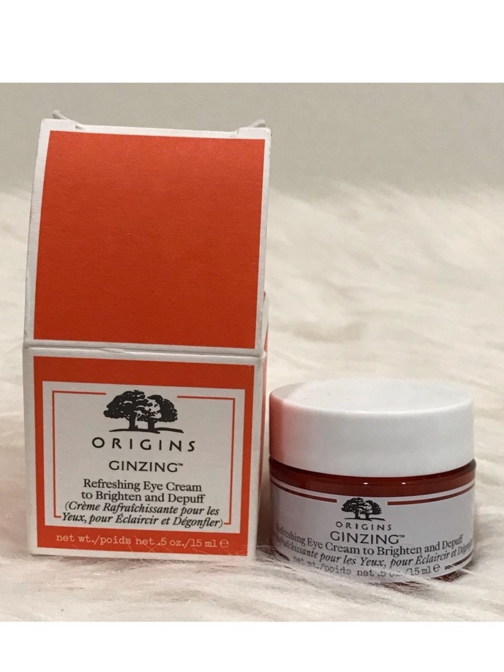 NWT Origins Ginzing Refreshing Eye Cream Size 15 ml